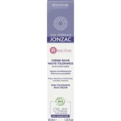 Crème riche haute tolérance sans parfum Eau Thermale Jonzac 40 ml