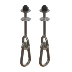 Crochet et gros mousqueton Trigano - Ø 80 mm