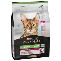 Croquette pour chat adulte stérilisé au cabillaud Pro Plan - 3 kg