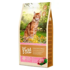 Croquette pour chat adulte difficile au canard et au poulet Delicious Wild Sam's Field - 7,5 kg