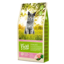 Croquette pour chat adulte stérilisé au poulet Sam's Field - 7,5 kg