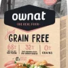 Croquette pour chat adulte Grain Free Just au poulet Ownat - 3 kg