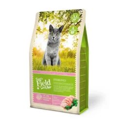 Croquette pour chat adulte stérilisé au poulet Sam's Field - 2,5 kg
