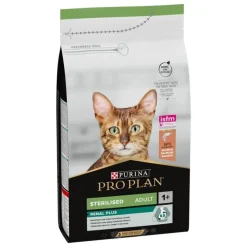 Croquette pour chat adulte stérilisé au saumon Pro Plan - 1,5kg