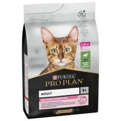 Croquette pour chat adulte sensible à agneau Pro Plan - 3 kg