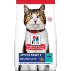 Croquette pour chat mature au thon Hill's - 1,5 kg