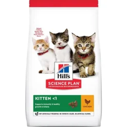 Croquette pour chaton au poulet Hill's - 1,5 kg