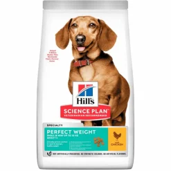 Croquette pour chien adulte de petite taille Weight au poulet Hill's - 1,5 kg