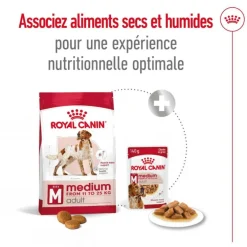 Croquette pour chien adulte de taille moyenne Royal Canin - 15 kg