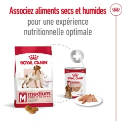 Croquette pour chien adulte de taille moyenne Royal Canin - 15 kg