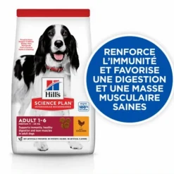 Croquette pour chien adulte au poulet Hill's - 2,5 kg