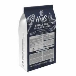Croquette pour chien adulte mono-protéine de saumon sans céréales Hays - 3 kg