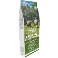 Croquette pour chien adulte mono-protéine d'agneau sans céréales Hays - 12 kg