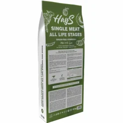 Croquette pour chien adulte mono-protéine d'agneau sans céréales Hays - 12 kg