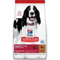 Croquette pour chien adulte de taille moyenne au poulet et riz Hill's - 2,5 kg