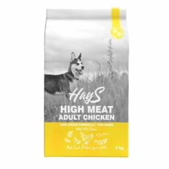 Croquette pour chien adulte au poulet Hays High Meat - 3 kg