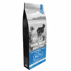 Croquette pour chien adulte au poisson Hays High Meat - 12 kg