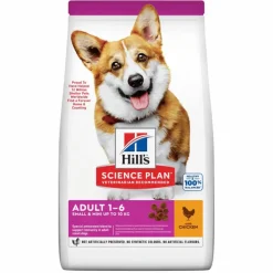 Croquette pour chien adulte de petite taille au poulet Hill's - 6 kg