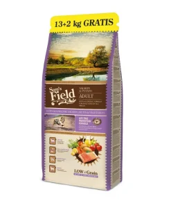 Croquette pour chien au saumon Sam's Field - 13 + 2 kg