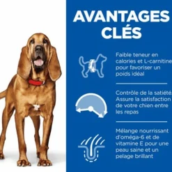 Croquette pour chien mature light au poulet Hill's - 2,5 kg