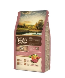 Croquette pour chien mature light à l'agneau avec du riz Sam's Field - 2,5 kg