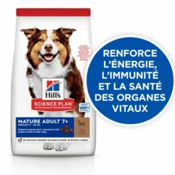 Croquette pour chien mature au poulet Hill's -12 kg