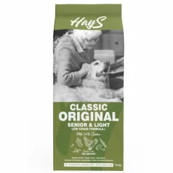 Croquette pour chien mature light au poulet Hays Classic - 15 kg