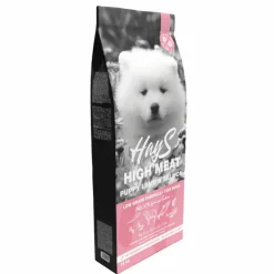 Croquette pour chiot à l'agneau et au poisson Hays High Meat - 12 kg