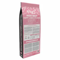 Croquette pour chiot à l'agneau et au poisson Hays High Meat - 12 kg