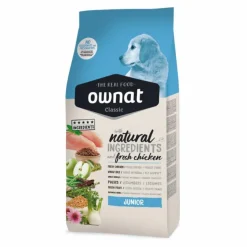Croquette pour chiot au poulet Ownat - 4 kg