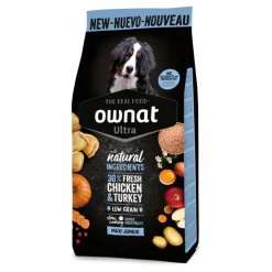 Croquettes pour chiot maxi junior Ownat Ultra - 12 kg