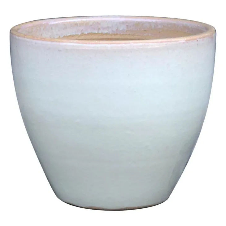 Cuvier en grès émaillé blanc Decolines Littoral - Ø 22 x H 21,5 cm