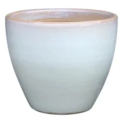 Cuvier en grès émaillé blanc Decolines Littoral - Ø 27 x H 25 cm