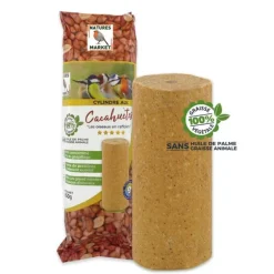 Cylindre de graisse pour oiseaux aux cacahuètes