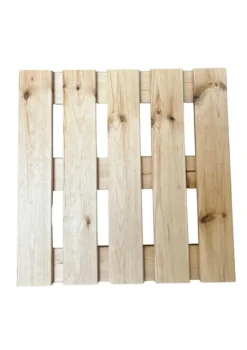 Dalle en bois de pin du Nord non huilé - 50 x 50 cm