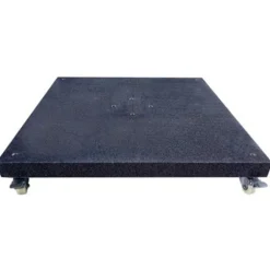 Dalle 120kg pour parasol déporté avec roulettes 80 x 80 x 7 cm