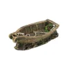 Décor aquarium petite barque 18 cm