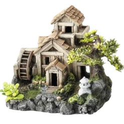 Décor d'aquarium action decor bonsai mill coloris multicolore en résine de polyester - 260 x 165 x 205 cm