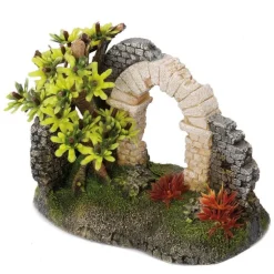 Décor d’aquarium arche romaine en polyrésine Europet Aqua Della taille S