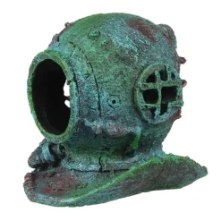 Décor d’aquarium Casque de plongée - 14,5 cm