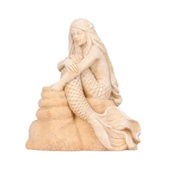 Décor d’aquarium sirène Ariel beige Europet Aqua Della grand modèle– 20,5 cm