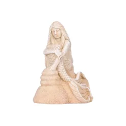 Décor d’aquarium sirène Ariel beige Europet Aqua Della petit modèle– 12,8 cm