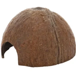 Décor pour aquarium coloris marron Grotte coco Hobby Aqua Cave - Taille S