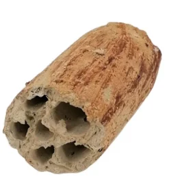 Décor pour aquarium céramique naturelle coloris beige tunnel Tyrol - 6 à 8 cm