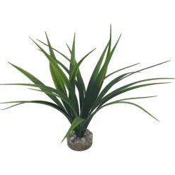 Décoration pour aquarium en résine coloris vert herbe marine (livré aléatoirement parmi plusieurs couleurs)