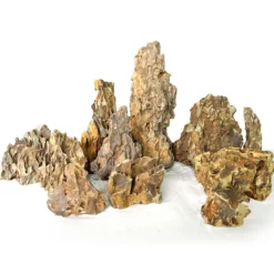 Décoration pour aquarium pierre canyon coloris orange Reptiles Planet - Taille M