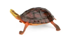 Décoration pour terrarium coloris marron en résine figurine tortue Terratlantis - 16,9 x 11,5 x 7 cm