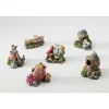 Décors assortis pour aquarium 7 à 10 cm