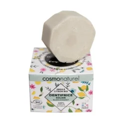 Dentifrice solide blanchissant Cosmo Naturel citron - 23 g
