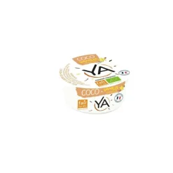 Dessert végétal coco vanille bio Ya – 125 g